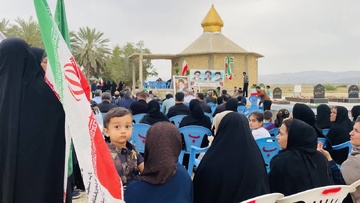 گزارش تصویری / حضور خادمین  امام رضا در شهرستان مهر فارس-عکاس زینب مزارعی