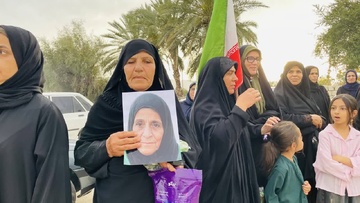گزارش تصویری / حضور خادمین  امام رضا در شهرستان مهر فارس-عکاس زینب مزارعی