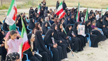 گزارش تصویری / حضور خادمین  امام رضا در شهرستان مهر فارس-عکاس زینب مزارعی