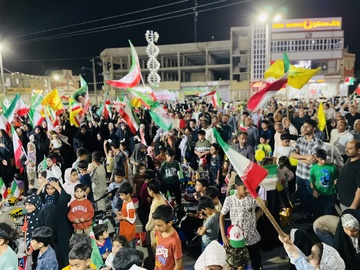 گزارش تصویری /  کاروان خودرویی نونهالان در شهر مُهر فارس - عکاس زینب مزارعی