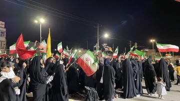 گزارش تصویری میدان داری همزمان با شهادت امام جواد(ع) در شهر مهر فارس / عکاس زینب مزارعی