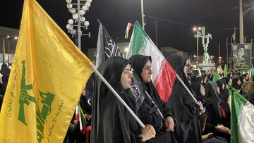 گزارش تصویری میدان داری همزمان با شهادت امام جواد(ع) در شهر مهر فارس / عکاس زینب مزارعی