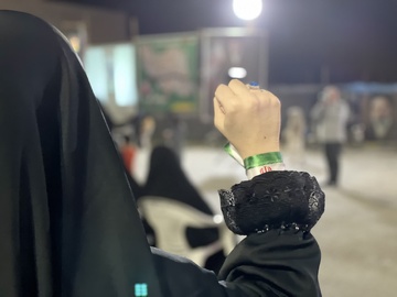 گزارش تصویری میدان داری همزمان با شهادت امام جواد(ع) در شهر مهر فارس / عکاس زینب مزارعی