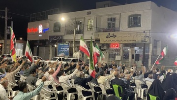 گزارش تصویری میدان داری همزمان با شهادت امام جواد(ع) در شهر مهر فارس / عکاس زینب مزارعی