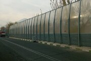 نصب ۶۵ هزار مترمربع دیوار صوتی در بزرگراه های پایتخت