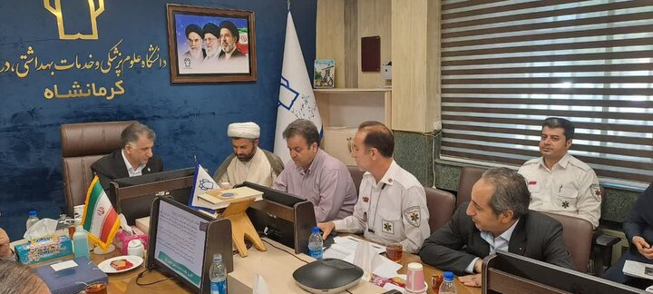 برگزاری اولین جلسه هماهنگی راهپیمایی اربعین حسینی (ع) در دانشگاه علوم پزشکی کرمانشاه