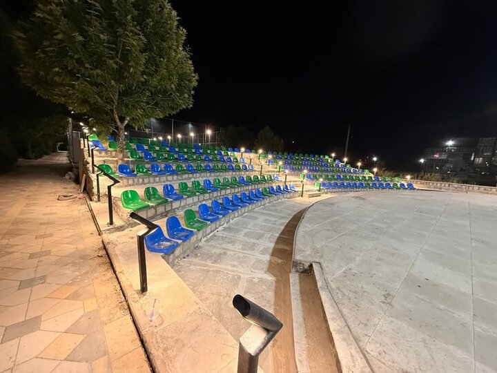 افتتاح اولین سینمای روباز استان کرمانشاه در شهر روانسر