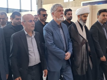 سفر وزیر فرهنگ و ارشاد اسلامی به شهرستان لامِرد فارس