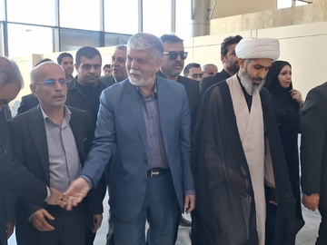 سفر وزیر فرهنگ و ارشاد اسلامی به شهرستان لامِرد فارس