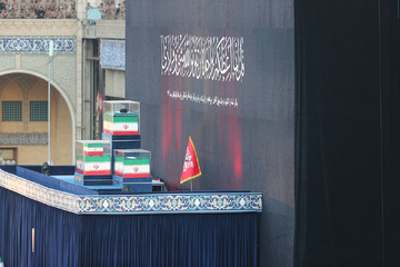 مراسم وداع با پیکر رهبرشهید انقلاب