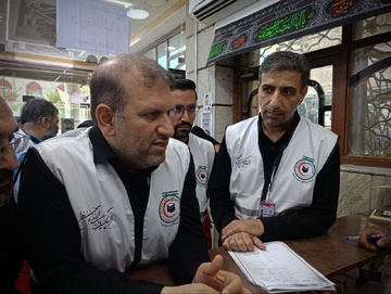️ بازدید دبیرکل هلال‌احمر از روند ارائه خدمات درمانی به زائران اربعین در نجف اشرف