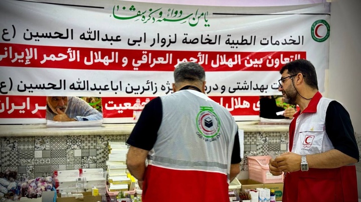 هلال‌احمر: ارائه نزدیک به ۵ میلیون خدمت به زائران اربعین ارایه شد