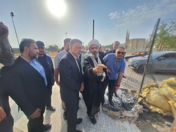 گزارش تصویری / سفر وزیر بهداشت و درمان به لامِرد فارس