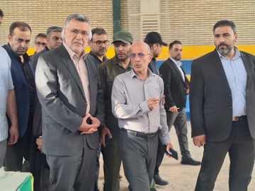 گزارش تصویری / سفر وزیر بهداشت و درمان به لامِرد فارس