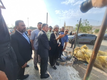 گزارش تصویری / سفر وزیر بهداشت و درمان به لامِرد فارس