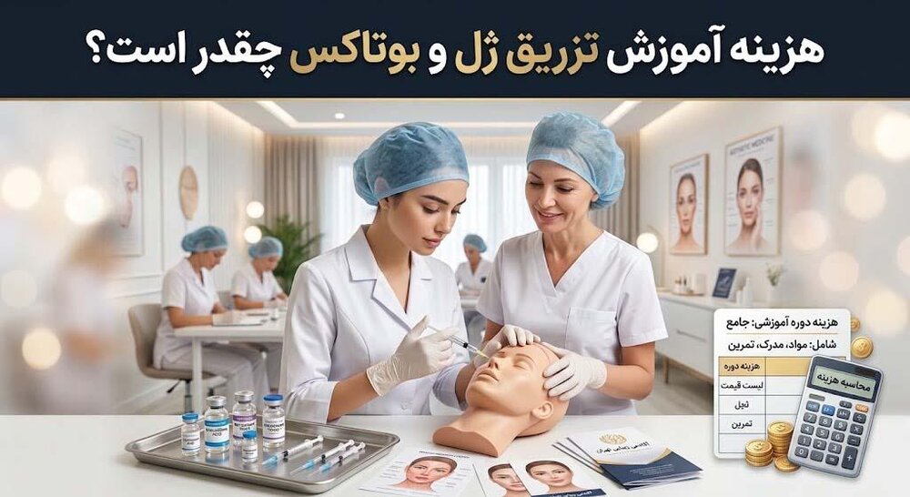 هزینه آموزش تزریق ژل و بوتاکس چقدر است؟