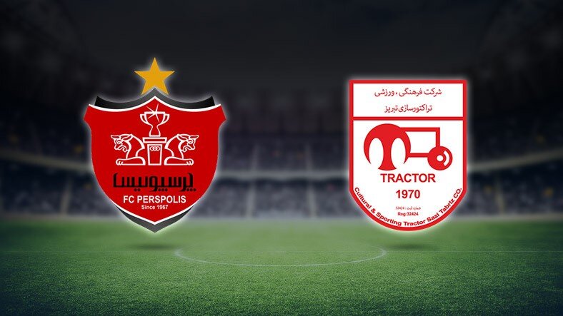 رویارویی تراکتور سازی تبریز- پرسپولیس در برنامه «فوتبال برتر»