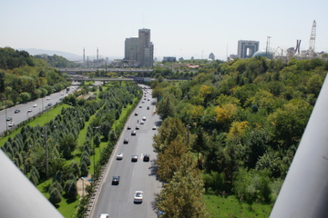 پل طبیعت تهران