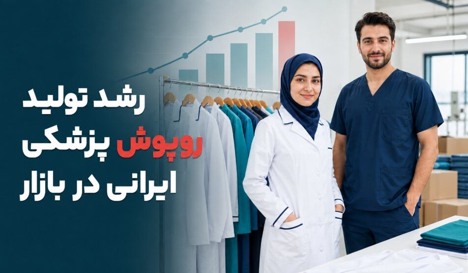 افزایش تولید روپوش پزشکی در داخل کشور