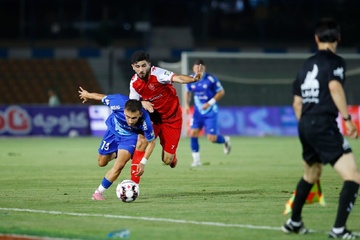 گزارش تصویری دیدار تیم‌های فوتبال پرسپولیس - استقلال خوزستان