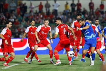 گزارش تصویری دیدار تیم‌های فوتبال پرسپولیس - استقلال خوزستان