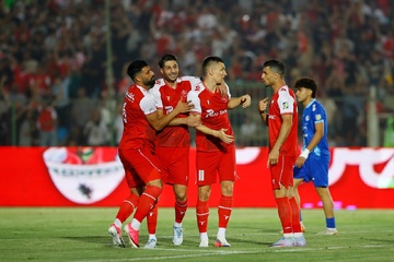 گزارش تصویری دیدار تیم‌های فوتبال پرسپولیس - استقلال خوزستان