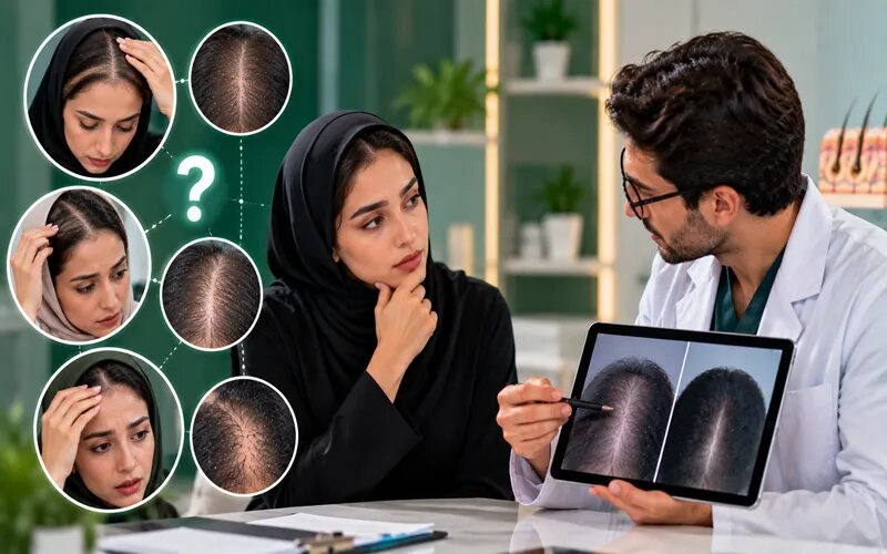 چرا کاشت مو در بعضی زنان جواب می دهد و در بعضی نه؟