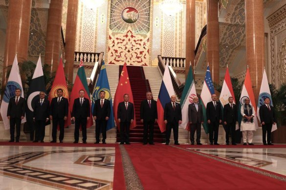 آغاز اجلاس شانگهای در تاجیکستان با حضور معاون اول رئیس‌جمهور ایران
