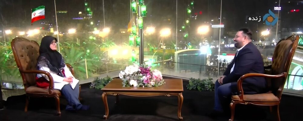 حضور پرستاران هلالاحمر در برنامه زنده «سدره» شبکه تهران از کربلای معلی