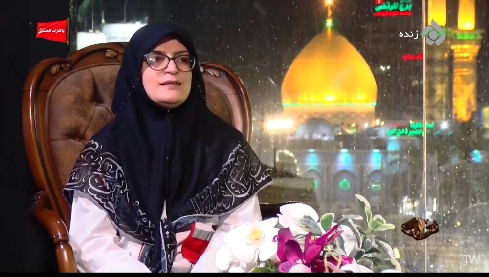 حضور پرستاران هلال‌احمر در برنامه زنده «سدره» شبکه تهران از کربلای معلی