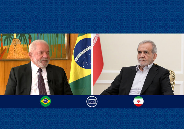 پیام تبریک پزشکیان در پی پیروزی لولا داسیلوا در انتخابات ریاست جمهوری برزیل
