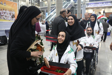 بازگشت کاروان ایران از بازی‌های پاراآسیایی ناگویا به کشور
