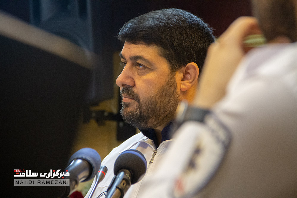 نشست خبری رئیس سازمان اورژانس کشور به مناسبت اربعین حسینی