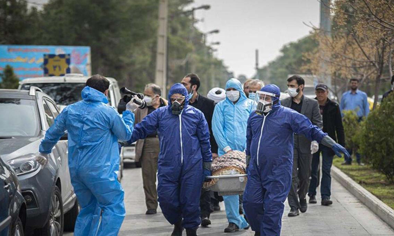 "تغسیل با آب" متوفیان مبتلا به بیماری کرونا در تهران آغاز شد