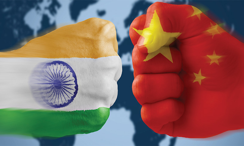 درگیری سربازان چین و هند در مرز میان دو کشور!