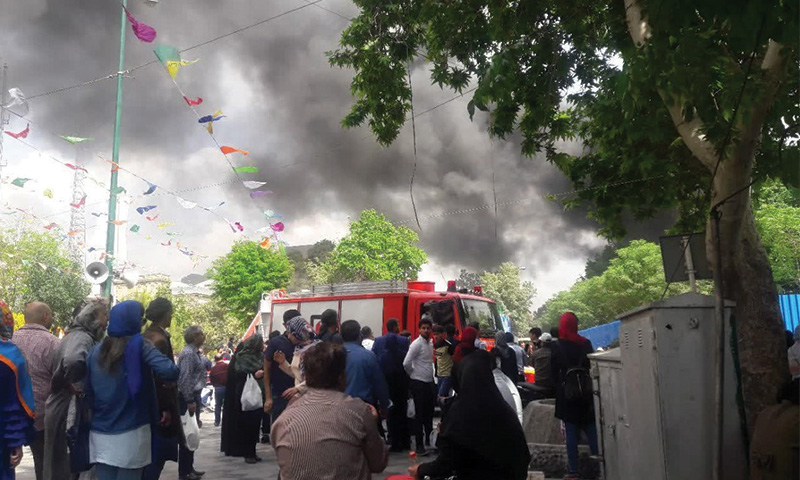 2500 آتش سوزی در شهر تهران رخ داده است!
