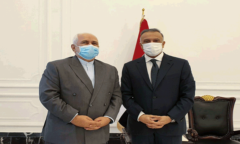 دکتر ظریف با نخست وزیر عراق دیدار و گفتگو کرد