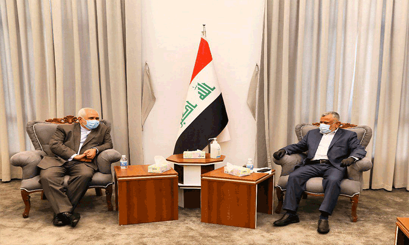 دیدار وزیر امور خارجه و رئیس ائتلاف فتح عراق