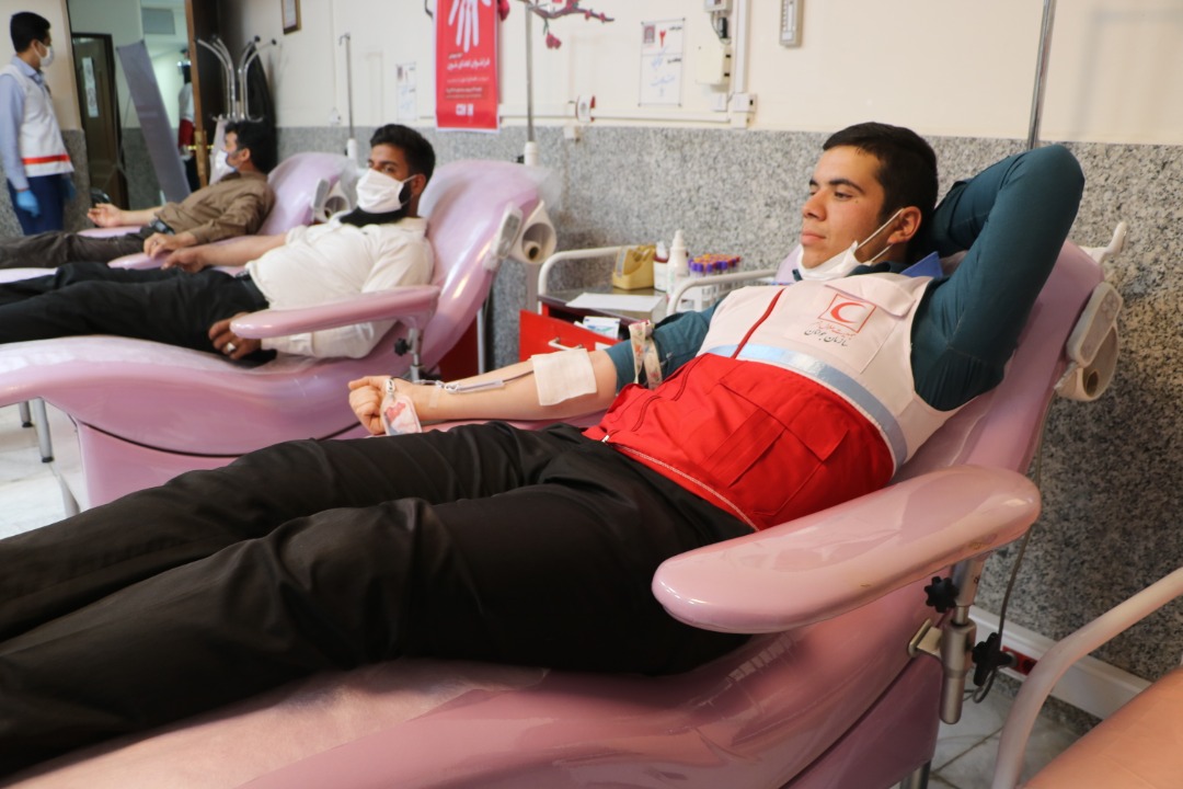 اهدای ۱۴۸۰ واحد خونی به نیازمندان توسط داوطلبان هلال احمر