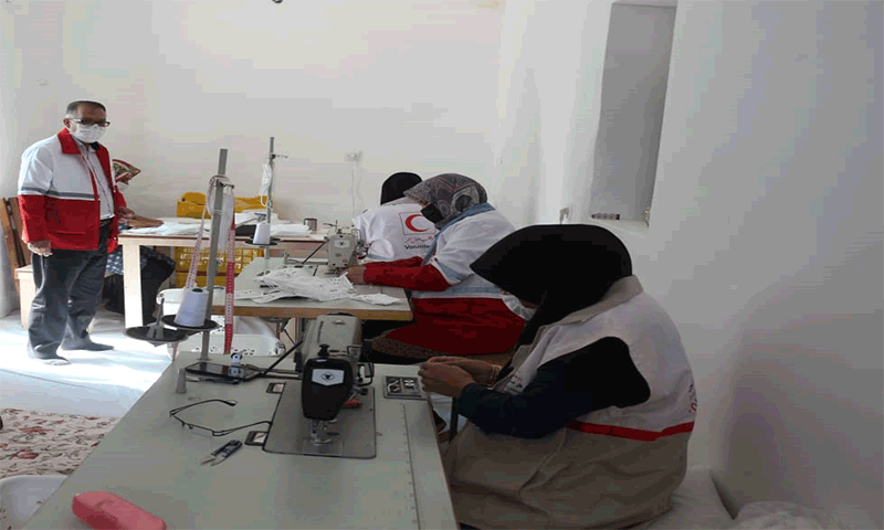 راه اندازی کارگاه تولید ماسک در بیرجند/تولید ۱۰۰۰ عدد ماسک در روز