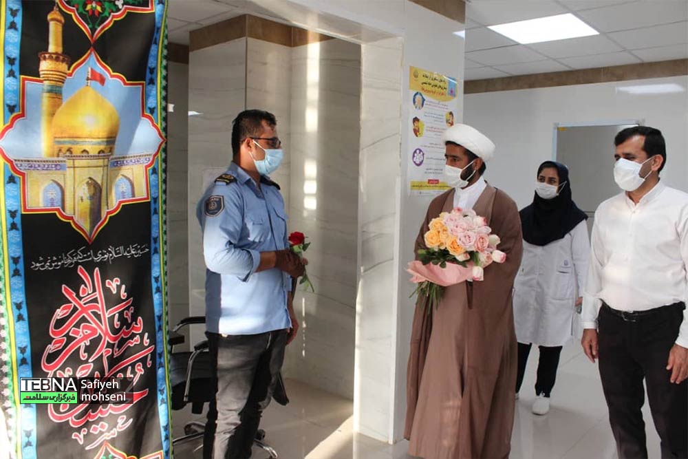 تقدیر از مدافعان سلامت بیمارستان لامرد فارس