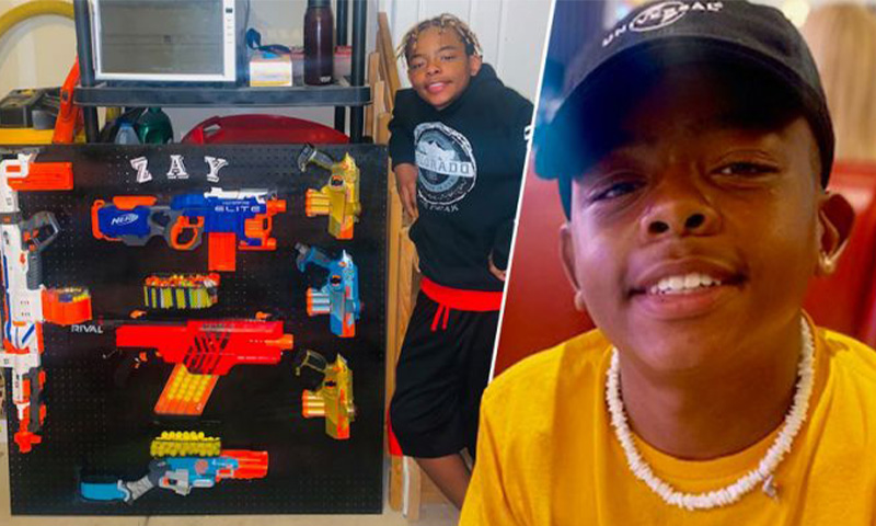 متهم کردن پسرک سیاهپوست به دلیل بازی با تفنگ اسباب بازی!