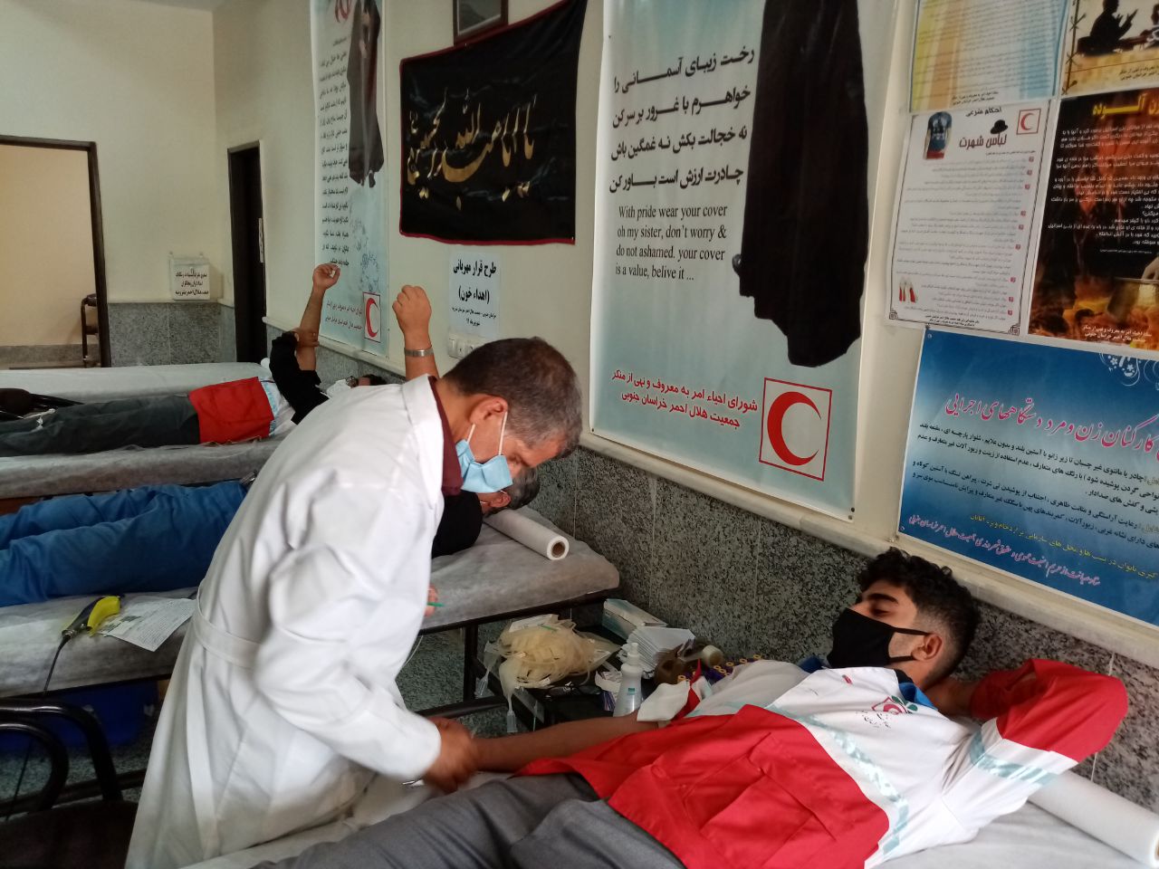 ۷۵ واحد خونی در شهرستان بشرویه اهدا شد