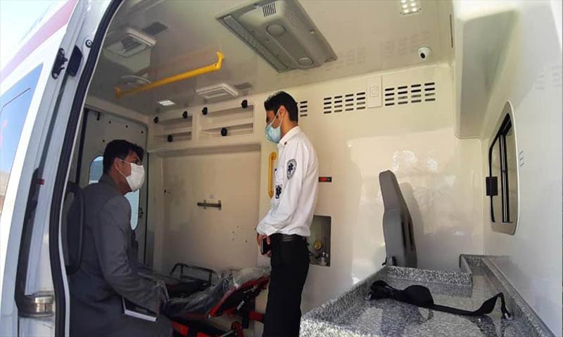 اهداء یک دستگاه آمبولانس به اورژانس ۱۱۵ آسپاس شهرستان اقلید