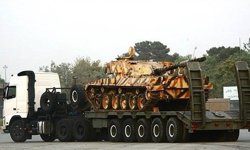 الحاق بیش از ۵۰۰ خودروی فوق سنگین به نیروی زمینی ارتش