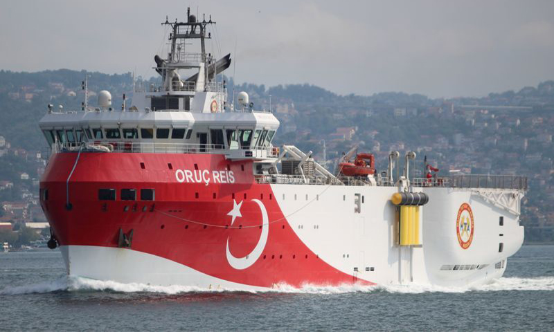 یونان اقدامات Oruc Reis ترکیه را غیرقانونی می‌خواند!