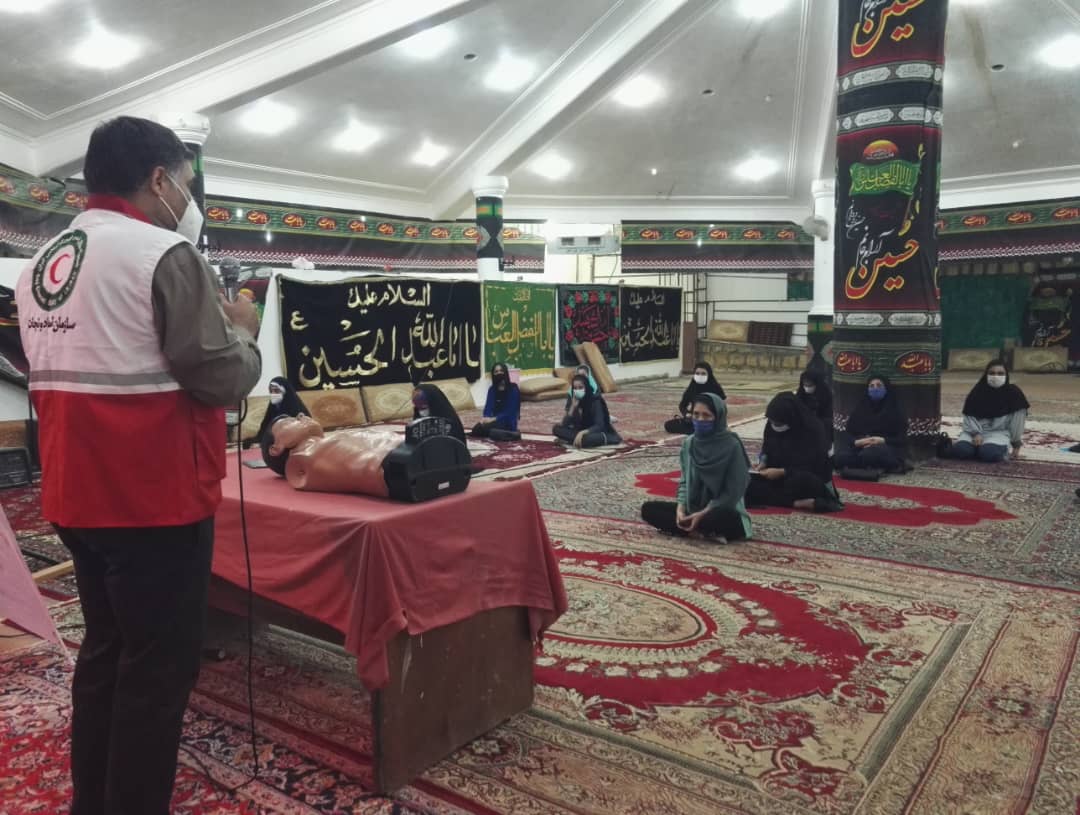 آموزش2031  نفر از اعضای خانه های هلال بوشهر