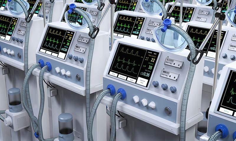 ارسال دستگاه‌های ونتیلاتور تنفسی و مانیتورینگ به دانشگاه‌های علوم پزشکی شیراز و بیرجند