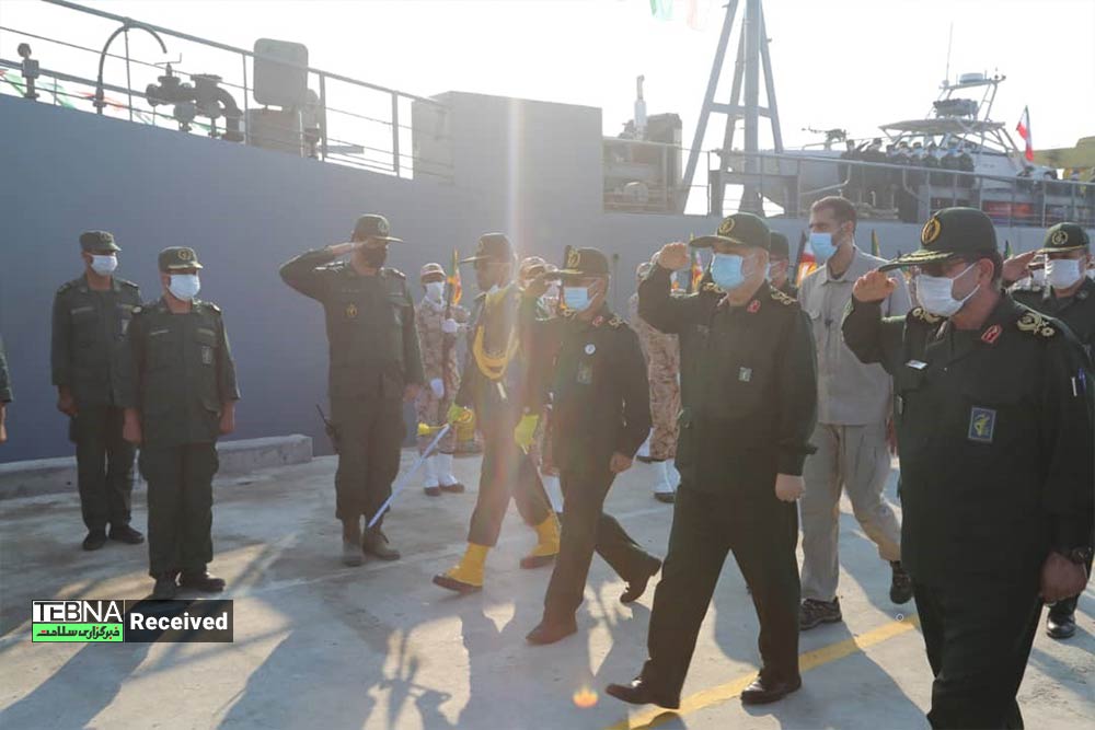 الحاق ناو اقیانوس پیمای شهید رودکی به نیروی دریایی سپاه