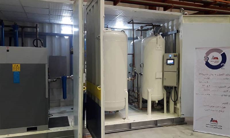 تامین اکسیژن مورد نیاز بیمارستان ها در ایلام توسط واحدهای تولیدی استان